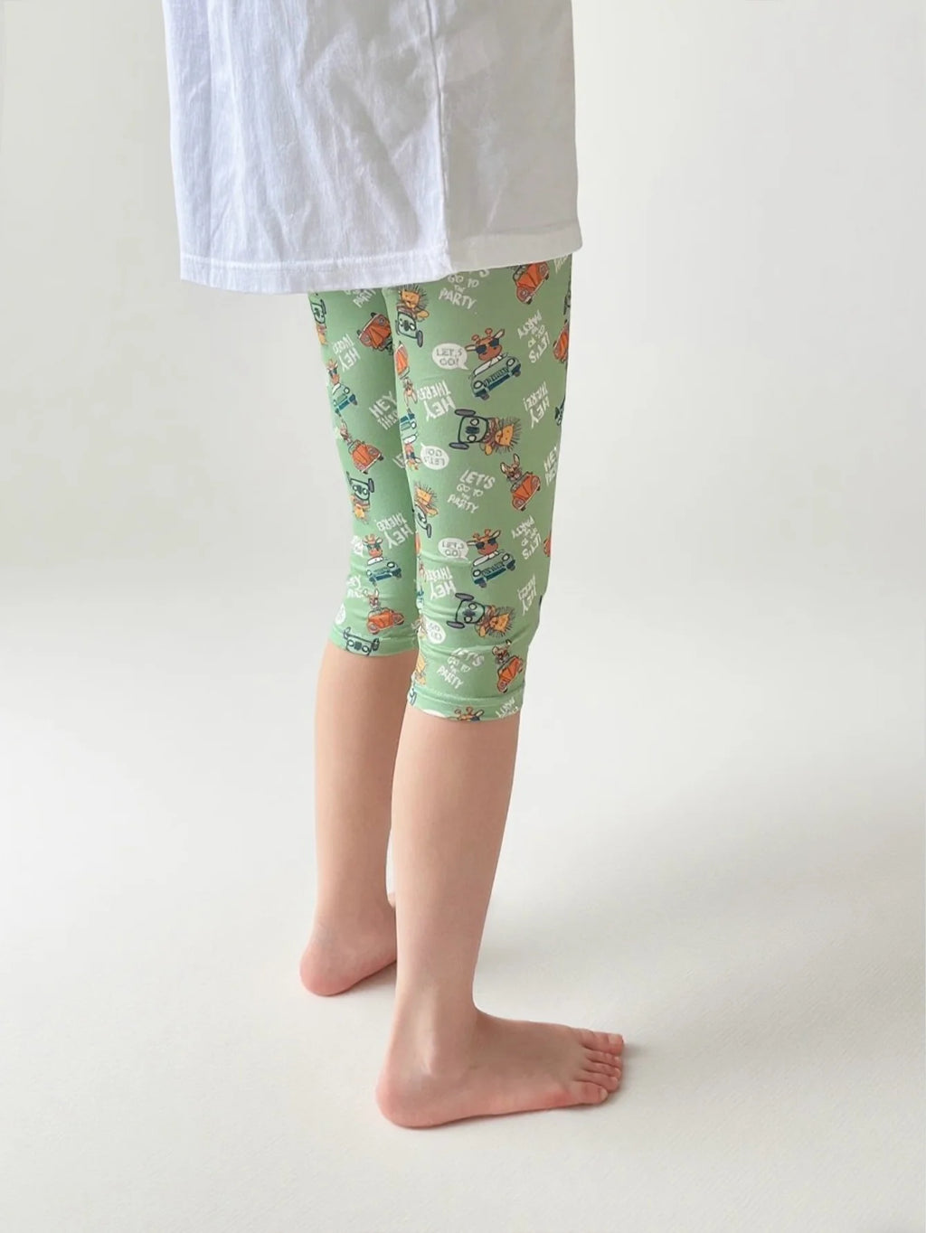Kids’ 5-Pack Lightweight Leggings Cool & Comfy Seasonal Pants
