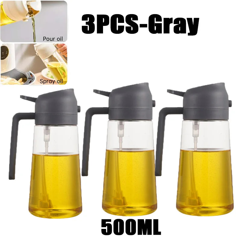 Kitchen Oil Spray Bottle, Multipurpose Refillable bottle