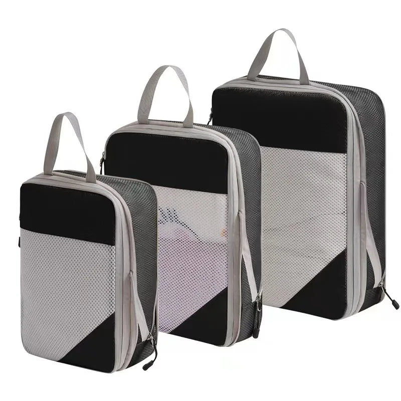 Luggage Packing Cubes – Expandable Compression Organizers for Suitcases & Trips