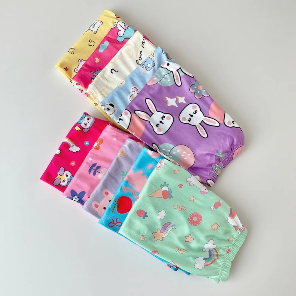 Kids’ 5-Pack Lightweight Leggings Cool & Comfy Seasonal Pants
