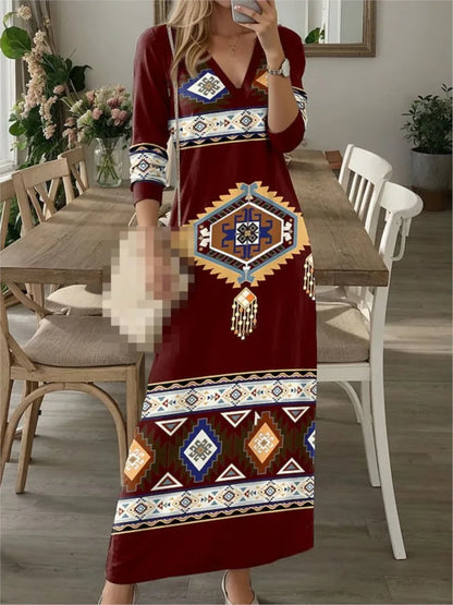 Women's  Digital Print Dress