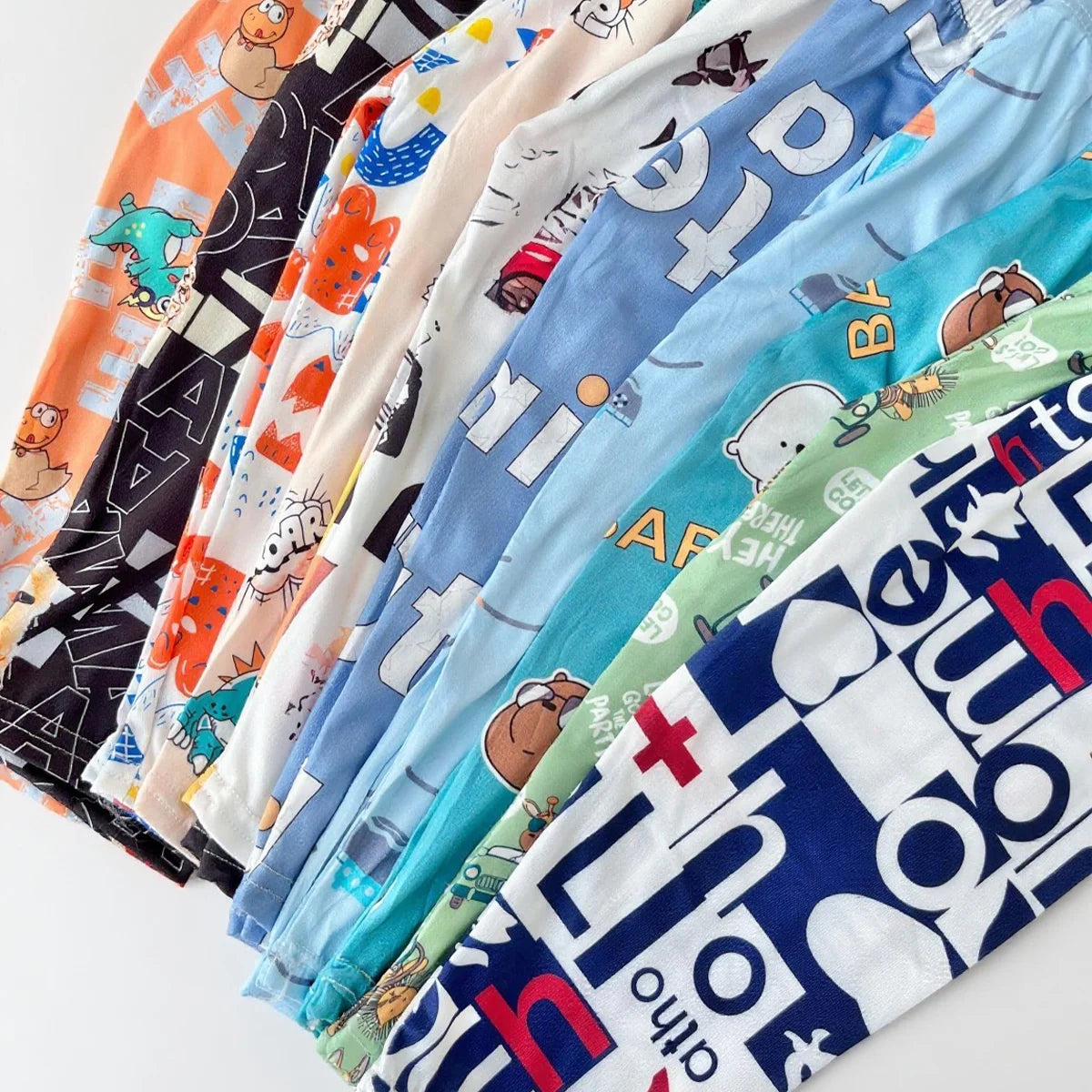 Kids’ 5-Pack Lightweight Leggings Cool & Comfy Seasonal Pants