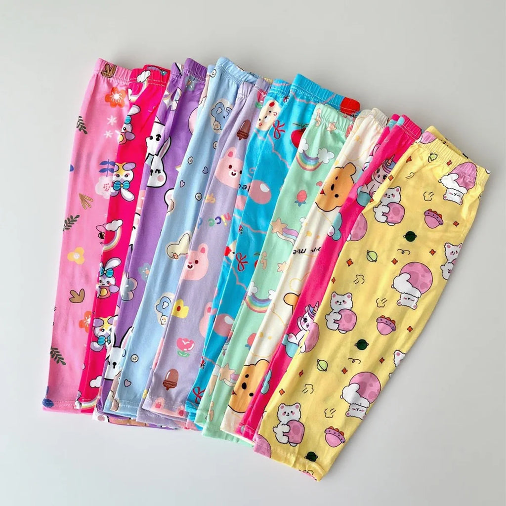 Kids’ 5-Pack Lightweight Leggings Cool & Comfy Seasonal Pants