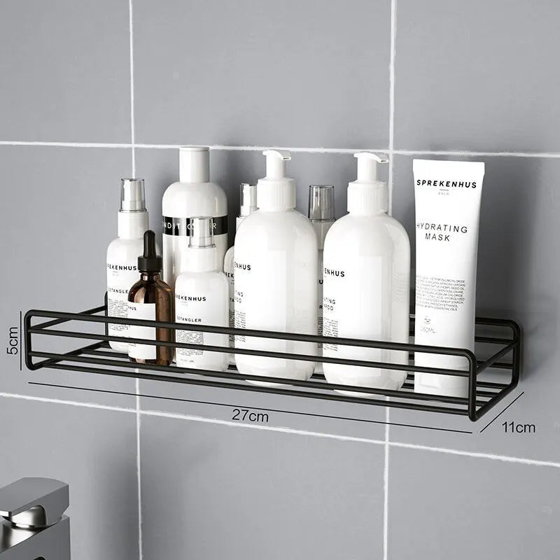 Bathroom / Kitchen Corner shelf - No Punch Wall