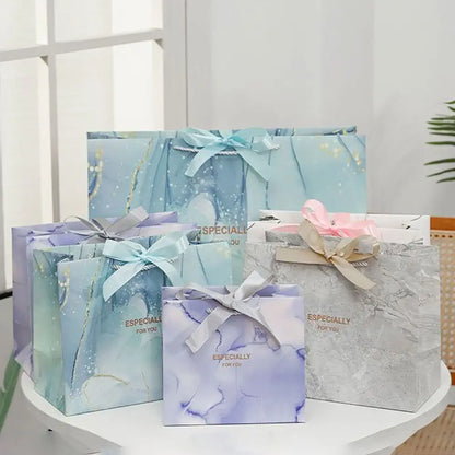 Marble Printing Gift Bag