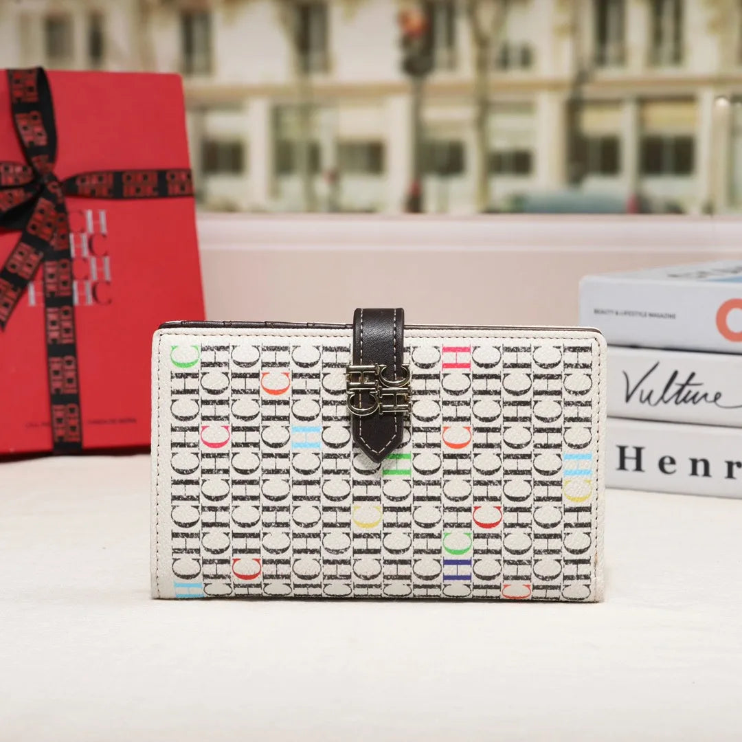 Elegant Long Wallet – High-Capacity Organizer for Cards & Coins