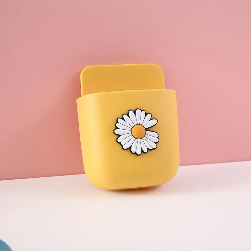 StickieBox Organizer – Cute Self-Adhesive Holder for Pens, Phones & Remotes
