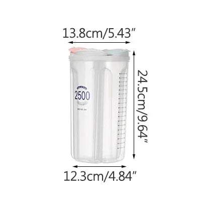Grain Storage Box – Large-Capacity Multi-Grid Container with Moisture-Proof Sealed Lid