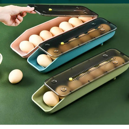 Automatic Rolling Egg Storage Box