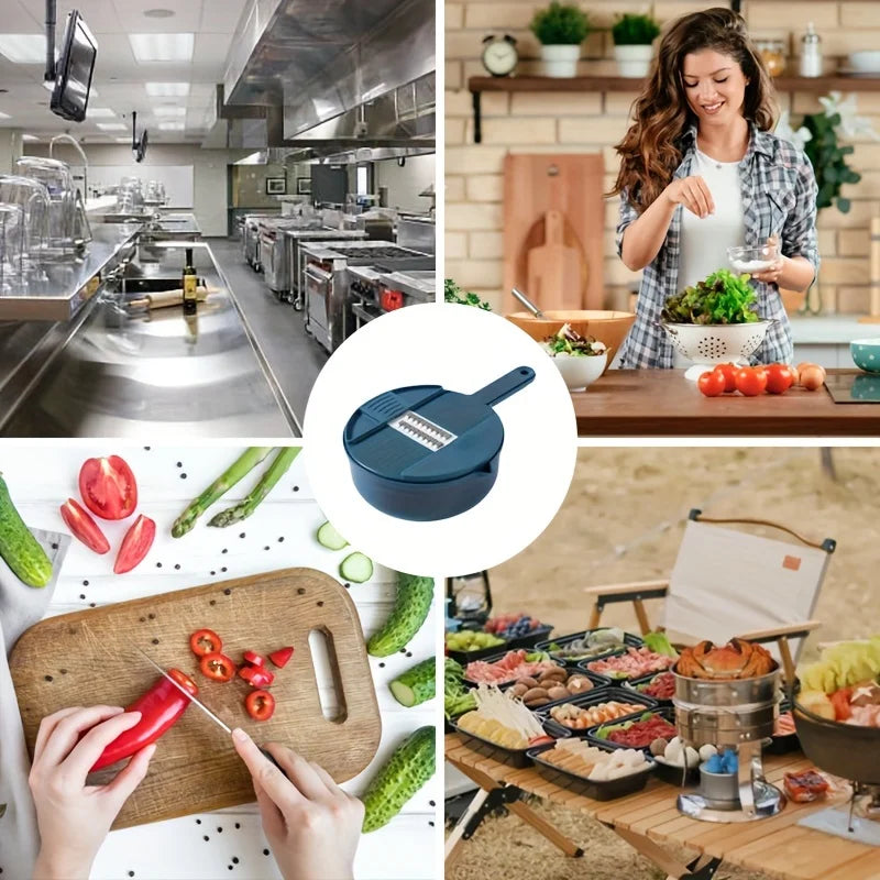 Slice Master 12-in-1 Vegetable Chopper – Multi-Functional Slicer, Shredder & Grater