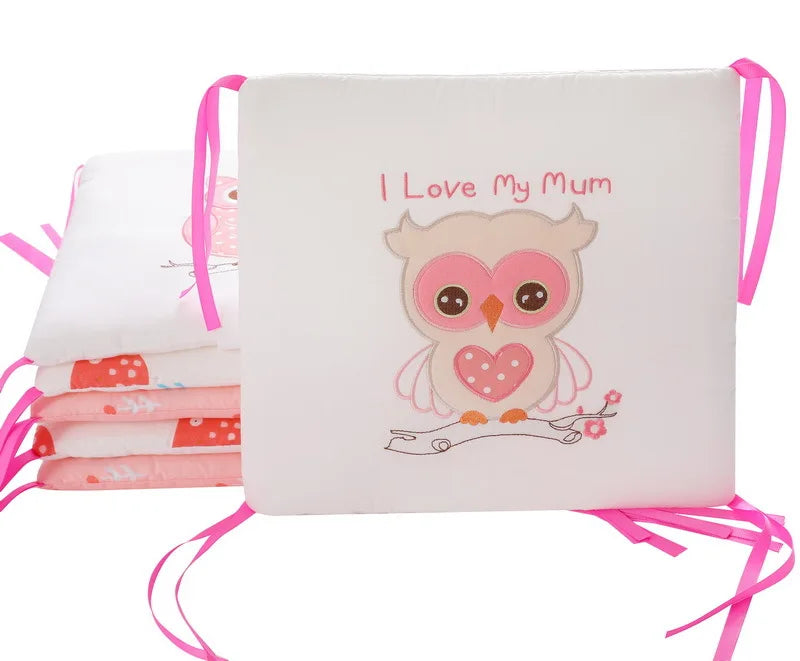 6Pcs/Set Baby Bed Protector