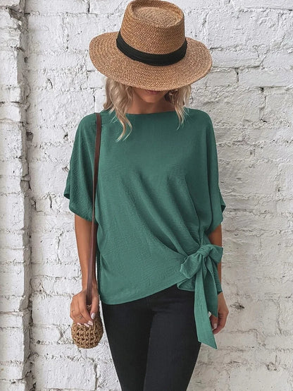 Loose Bat Sleeved T-Shirt