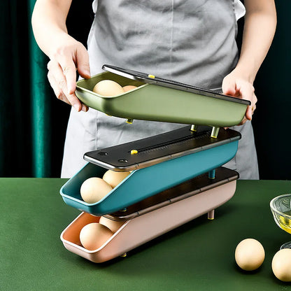 Automatic Rolling Egg Storage Box