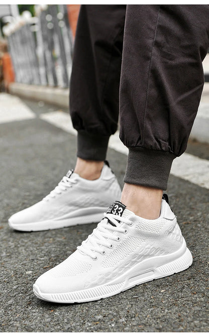 Men Sneakers With Hidden Heels