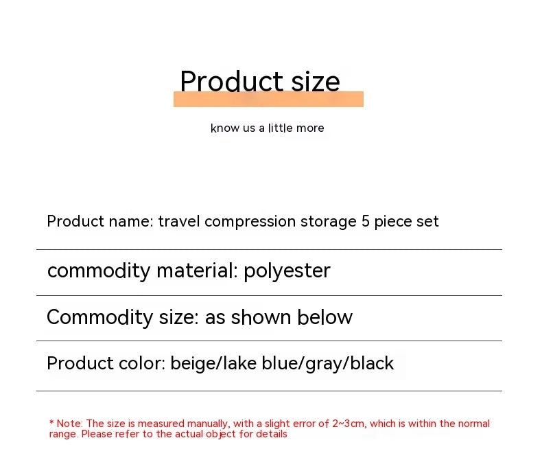 Luggage Packing Cubes – Expandable Compression Organizers for Suitcases & Trips