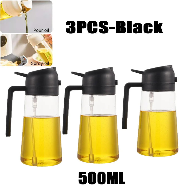 Kitchen Oil Spray Bottle, Multipurpose Refillable bottle