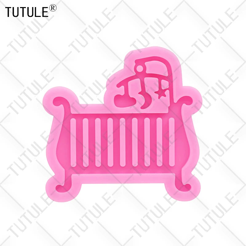 Shiny Baby Shaker Silicone Molder