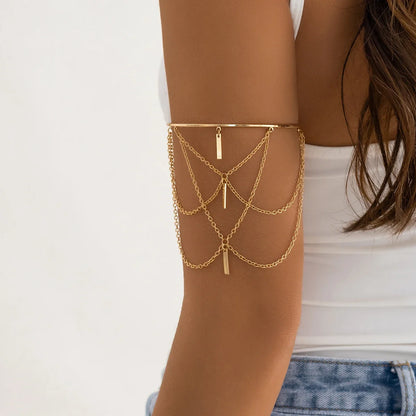 Open Upper Arm Bracelet for Women