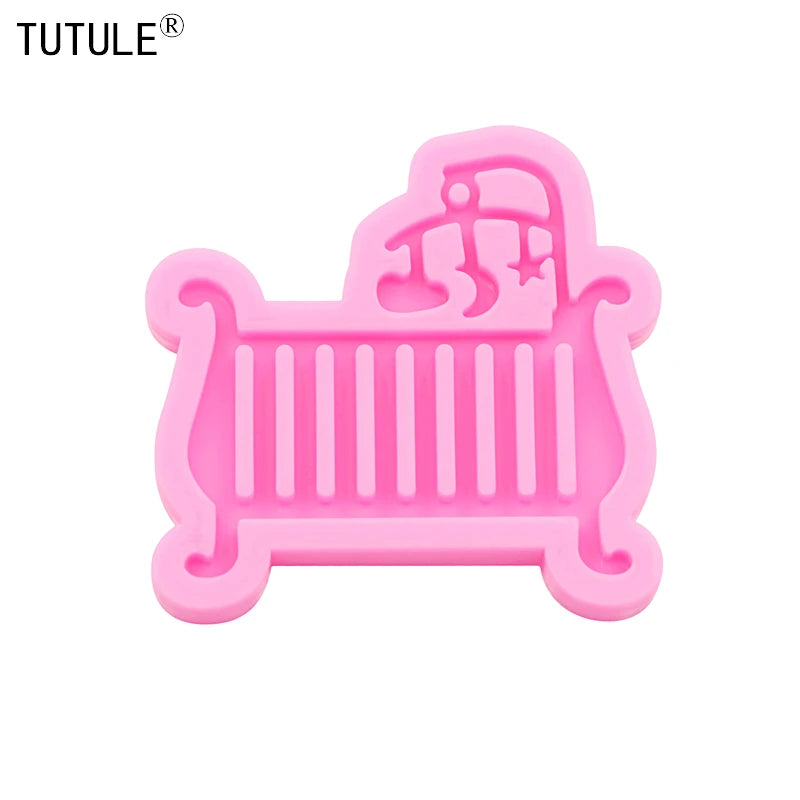Shiny Baby Shaker Silicone Molder