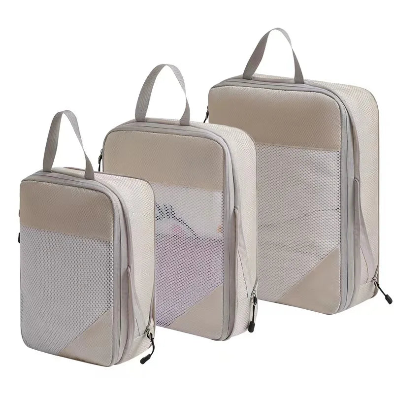 Luggage Packing Cubes – Expandable Compression Organizers for Suitcases & Trips