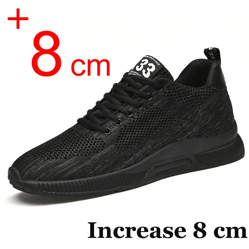 Men Sneakers With Hidden Heels