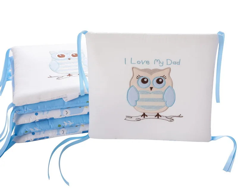 6Pcs/Set Baby Bed Protector