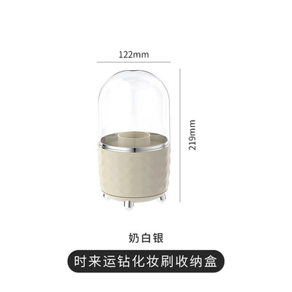 360-degree Rotating Makeup Stand for Cosmetics Storage