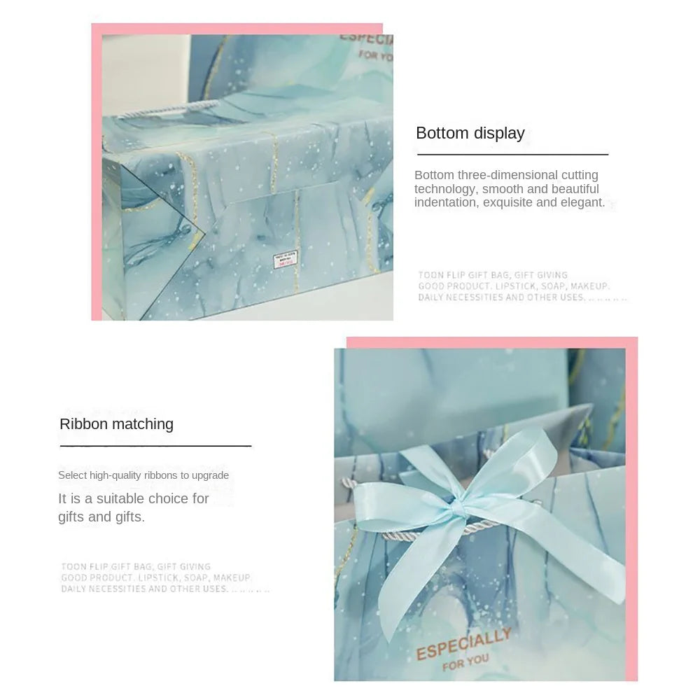 Marble Printing Gift Bag
