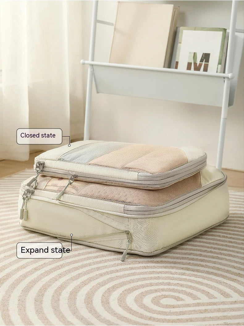 Luggage Packing Cubes – Expandable Compression Organizers for Suitcases & Trips
