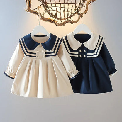 Cotton Long Sleeve  Dress