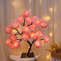 LED Rose Lamp – Elegant USB Flower Light for Ambient Home Styling - Aqoom