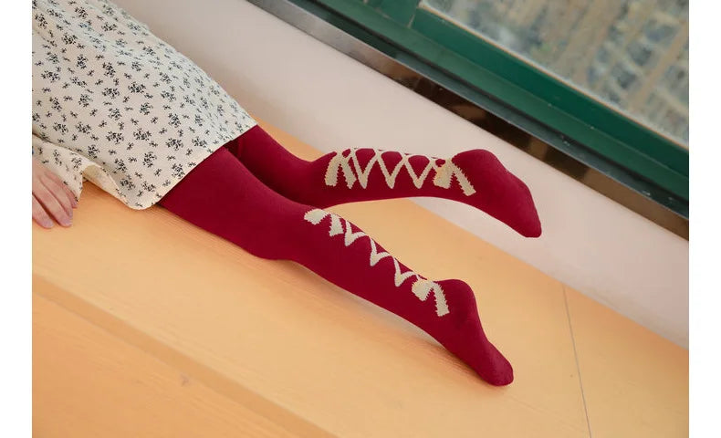 Soft Cotton Princess Bowknot Tights