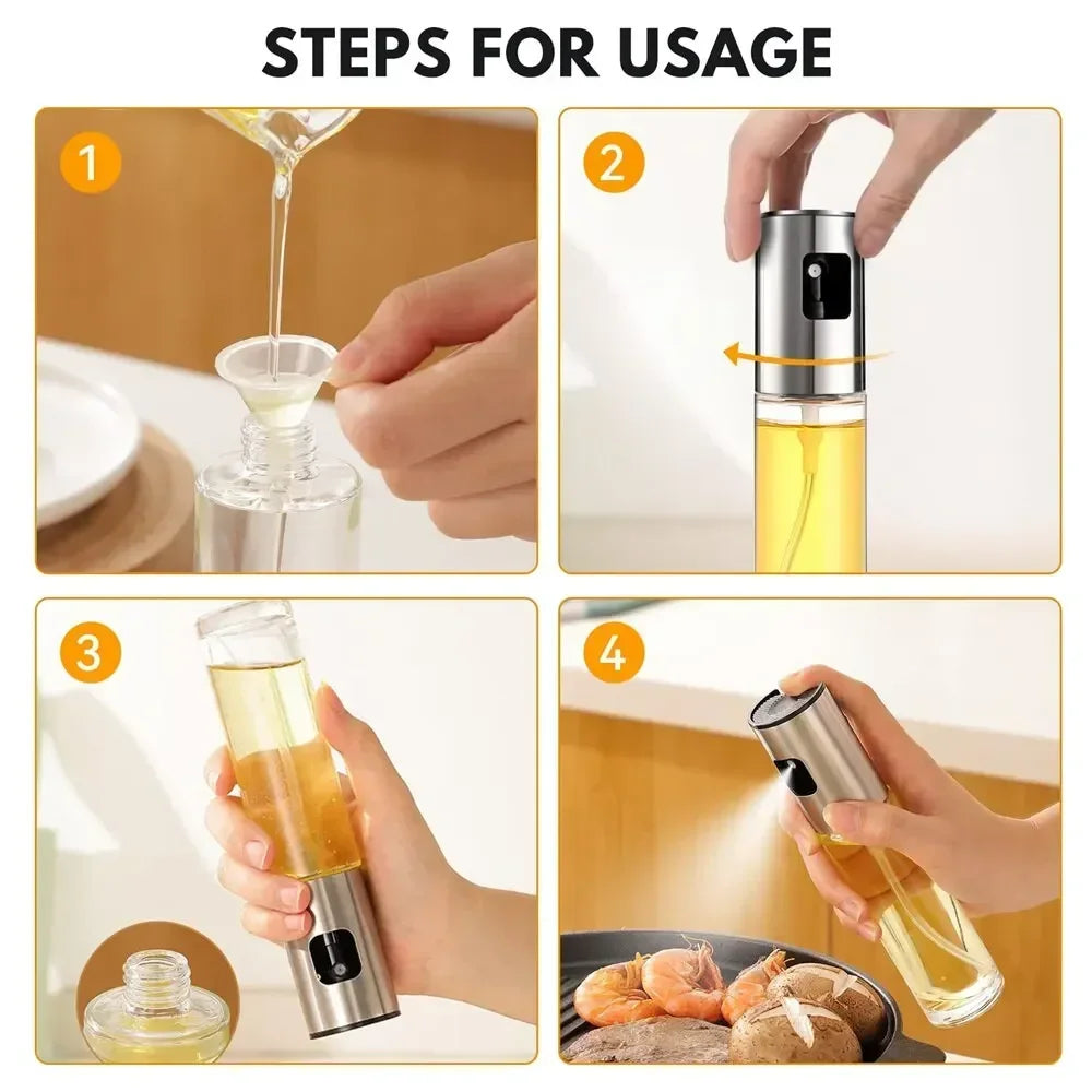 Glass Oil Sprayer for Cooking