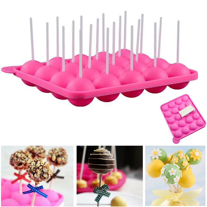 Silicone Cake Pop Maker Mold