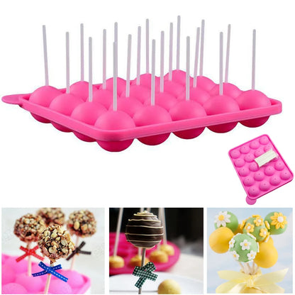 Silicone Cake Pop Maker Mold