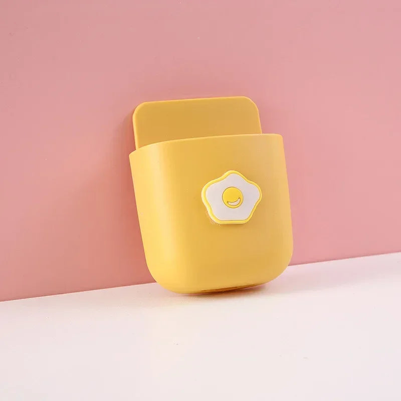 StickieBox Organizer – Cute Self-Adhesive Holder for Pens, Phones & Remotes