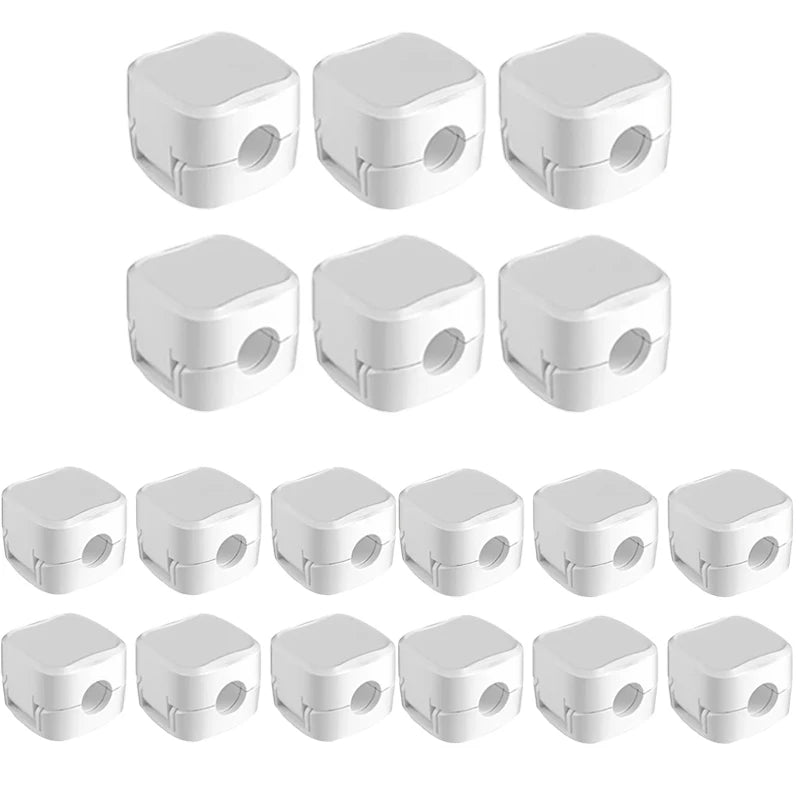 Magnetic Cable Organizer – Compact Cord Holder Clips for Desk & Appliances