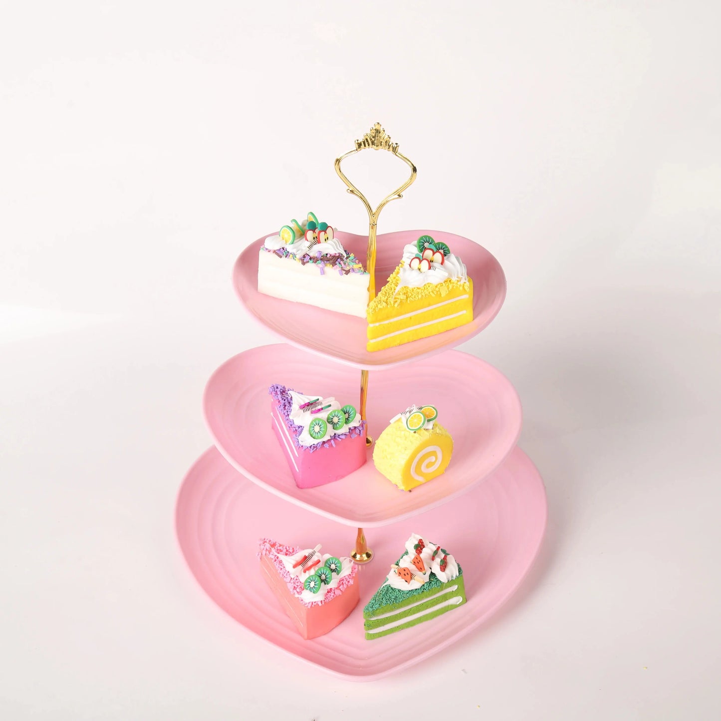 Plastic 3-layer Dessert holder