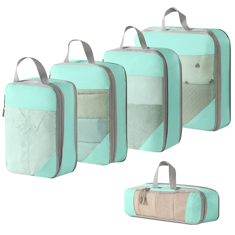 Luggage Packing Cubes – Expandable Compression Organizers for Suitcases & Trips