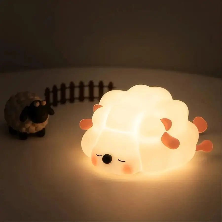 Silicone Bunny Night Light – Touch Sensor Lamp for Kids, Babies & Nursery Decor