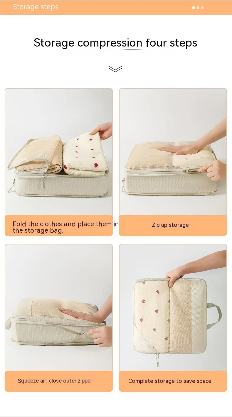 Luggage Packing Cubes – Expandable Compression Organizers for Suitcases & Trips