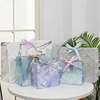 Marble Printing Gift Bag