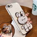 Rabbit Mirror Bracket Case – Protective Cover for iPhone 6/7/8 & 15 Plus - Aqoom
