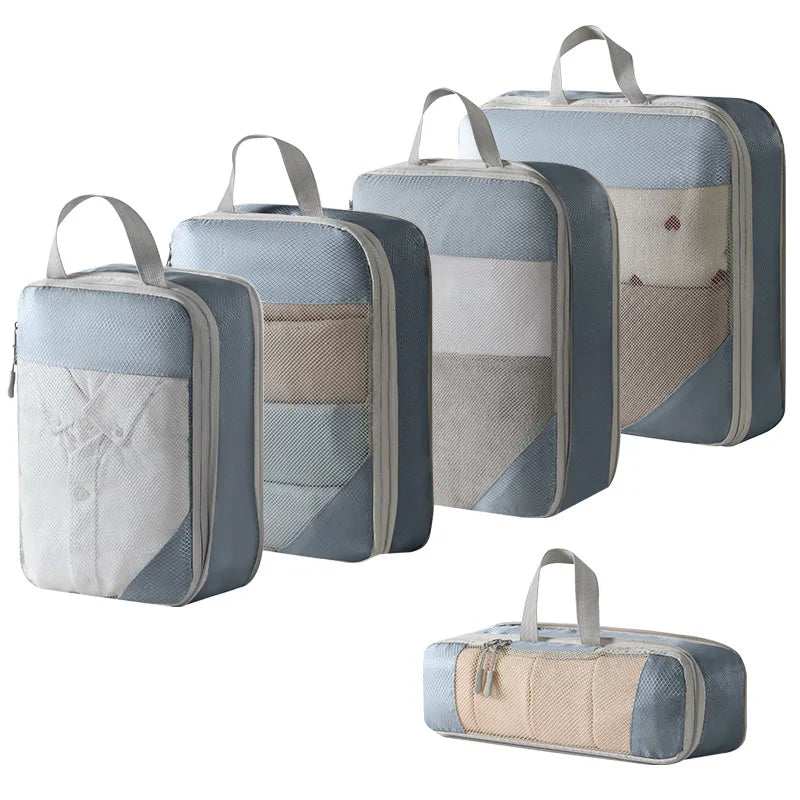 Luggage Packing Cubes – Expandable Compression Organizers for Suitcases & Trips