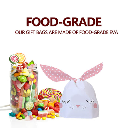 50pcs  Rabbit Ears Candy Bags