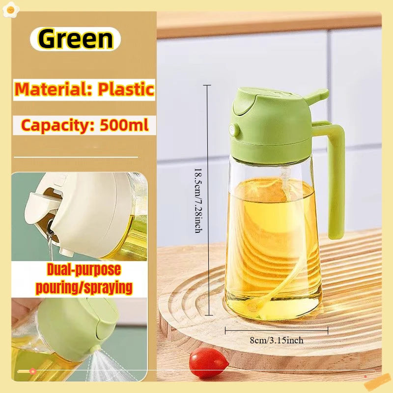Kitchen Oil Spray Bottle, Multipurpose Refillable bottle