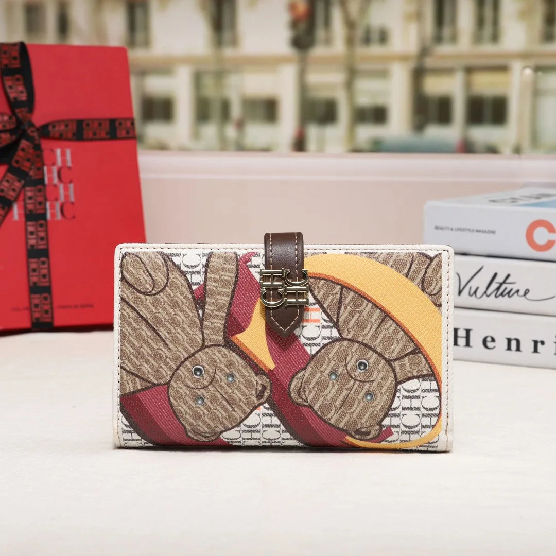 Elegant Long Wallet – High-Capacity Organizer for Cards & Coins