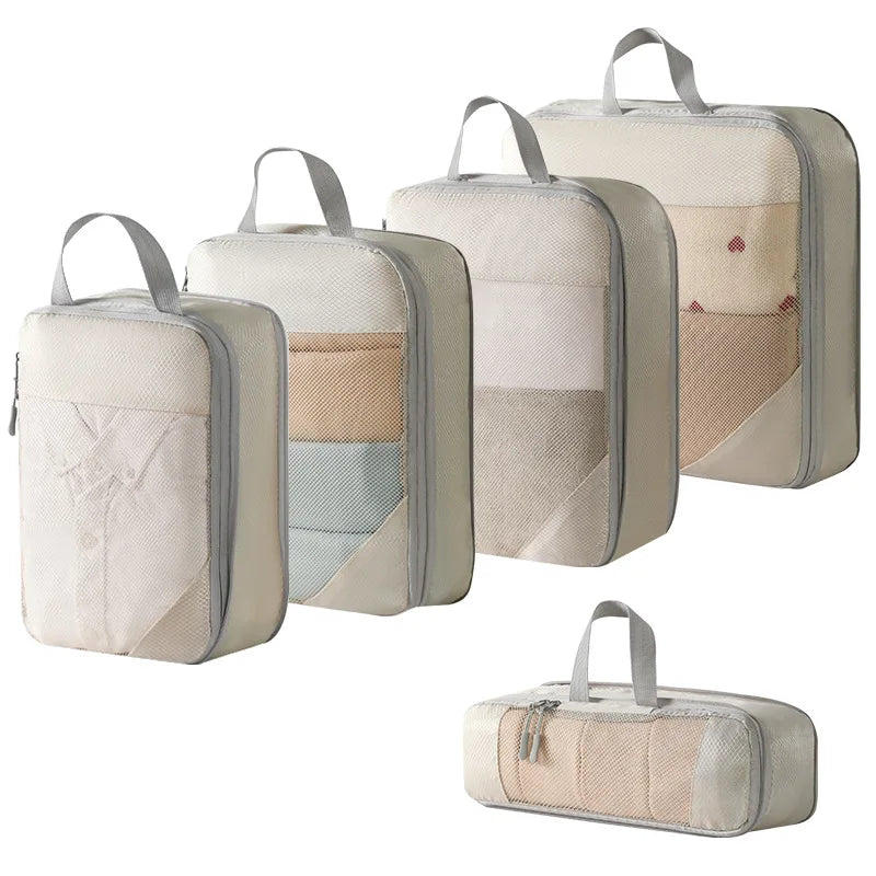 Luggage Packing Cubes – Expandable Compression Organizers for Suitcases & Trips