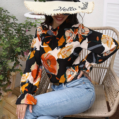 Flower Print Top