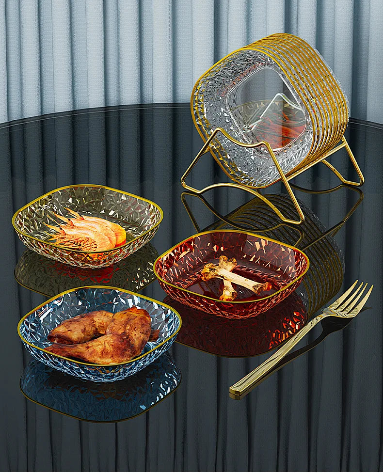 Snacks Serving Platter 4pcs/set
